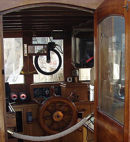 Cabine capitaine du Belem