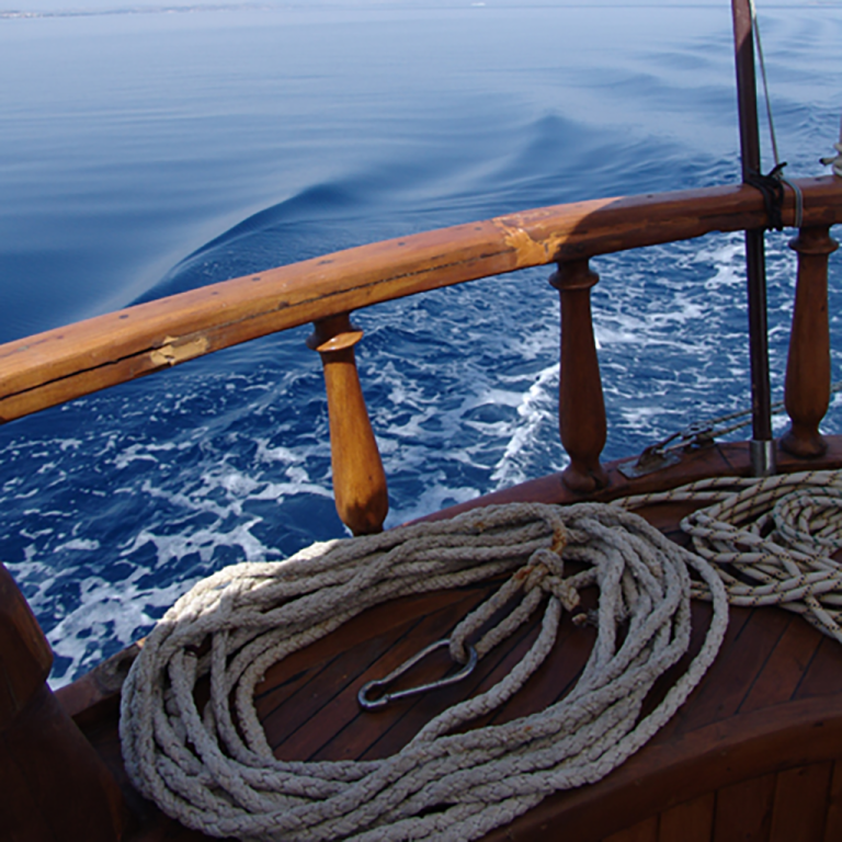 Corde Belem mer