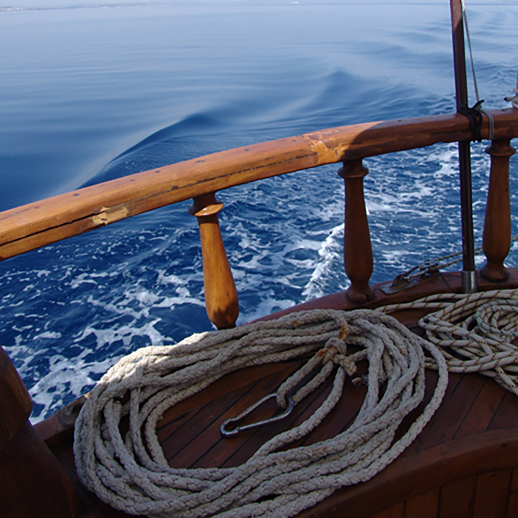 Corde Belem mer